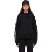 POST ARCHIVE FACTION (PAF) Black Paneled Hoodie 231351F097003