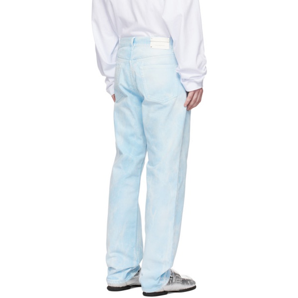  드리스 반 노튼 Dries Van Noten Blue Faded Jeans 231358M186007