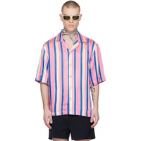 드리스 반 노튼 Dries Van Noten Pink Striped Shirt 231358M192045