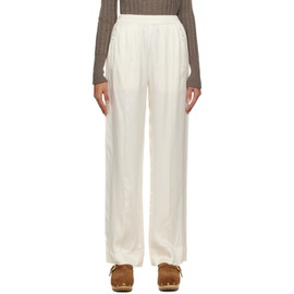 See by Chloe 오프화이트 Off-White Pinched Seams Lounge Pants 231373F086000