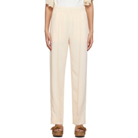 See by Chloe 오프화이트 Off-White City Fluid Trousers 231373F087004