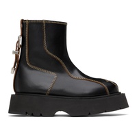 앤더슨벨 Andersson Bell Black Fia Ankle Boots 231375F113000