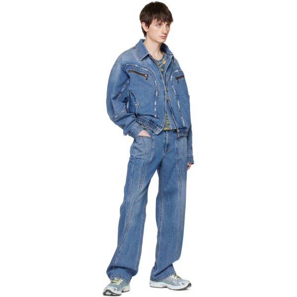  앤더슨벨 Andersson Bell Blue Sierra Jeans 231375M186000