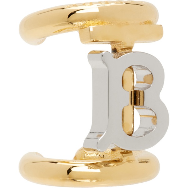 버버리 버버리 Burberry Gold Monogram Motif Single Ear Cuff 231376F022004