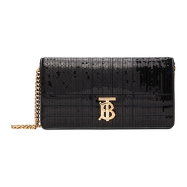 버버리 Burberry Black Sequinnedn Lola Wallet Bag 231376F048011