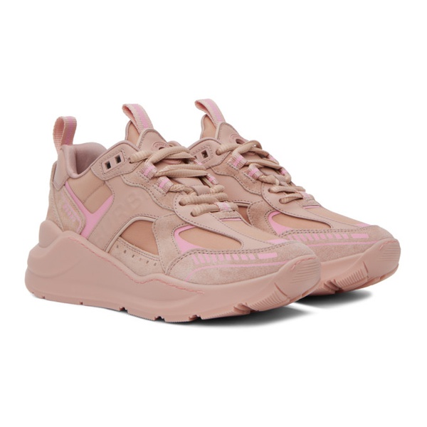 버버리 버버리 Burberry Pink Embossed Sneakers 231376F122000
