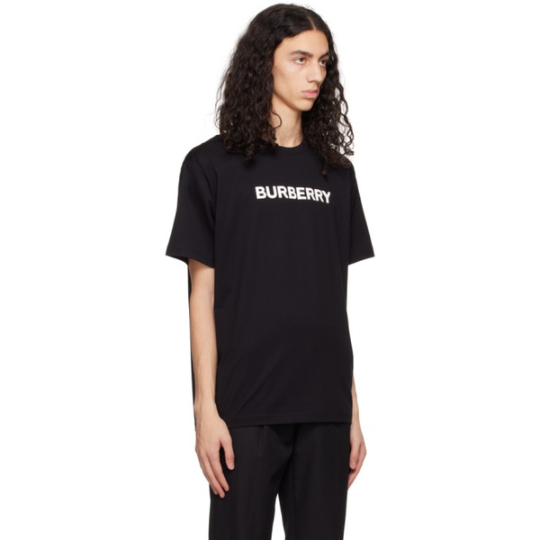 버버리 버버리 Burberry Black Oversized T-Shirt 231376M213006
