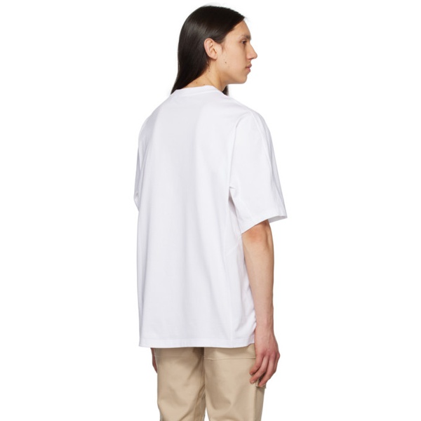 버버리 버버리 Burberry White Thorn T-Shirt 231376M213052