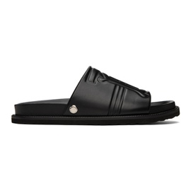버버리 Burberry Black Motif Sandals 231376M234014