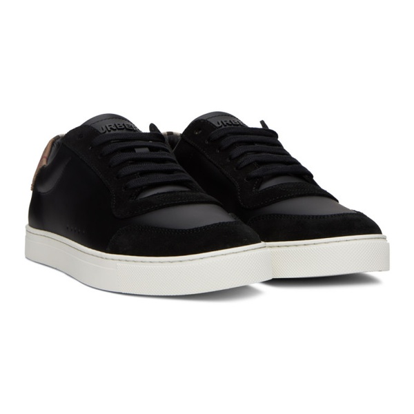버버리 버버리 Burberry Black Vintage Check Sneakers 231376M237002
