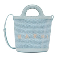 마르니 Marni Blue Mini Tropicalia Bucket Bag 231379F046017