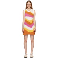 마르니 Marni Multicolor Embroidered Dress 231379F052008