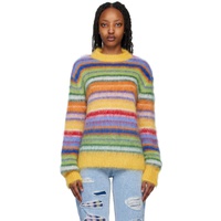 마르니 Marni Multicolor Striped Sweater 231379F096022
