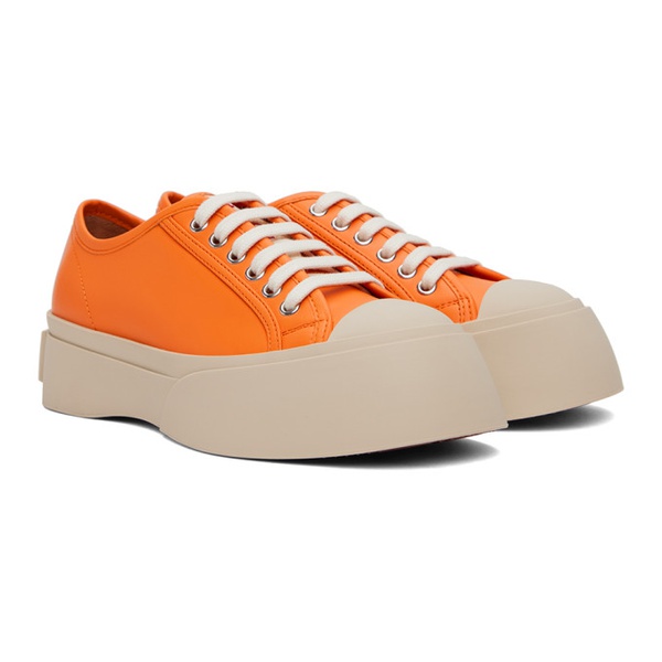 마르니 마르니 Marni Orange Pablo Sneakers 231379F128011