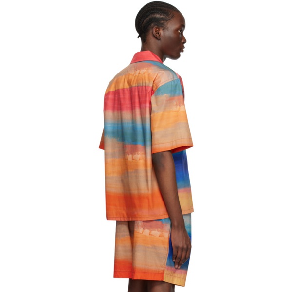 마르니 마르니 Marni Multicolor Printed Shirt 231379M192041