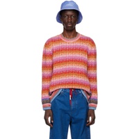 마르니 Marni Multicolor Stripe Sweater 231379M201012