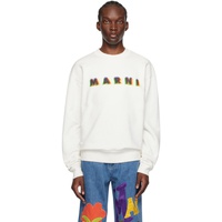 마르니 Marni 오프화이트 Off-White Printed Sweatshirt 231379M204006