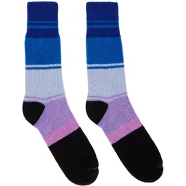 마르니 Marni Multicolor Striped Socks 231379M220019
