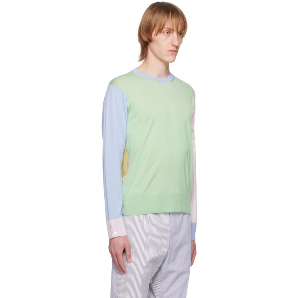 톰브라운 톰브라운 Thom Browne Multicolor Fun Mix Sweater 231381M201014