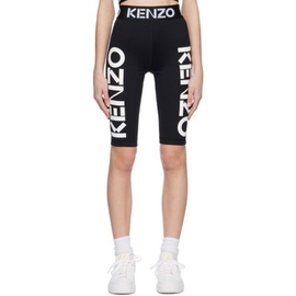 Black Kenzo Paris Cycling Shorts 231387F088001
