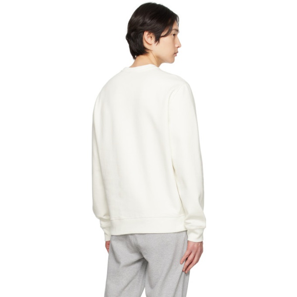 메종키츠네 Maison Kitsune 오프화이트 Off-White Paris Sweatshirt 231389M204029