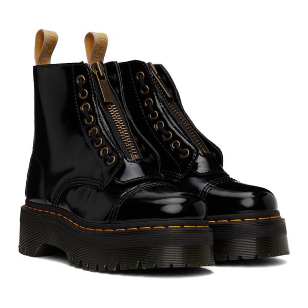 닥터마틴 닥터마틴 Dr. Martens Black Vegan Sinclair Ankle Boots 231399F113024