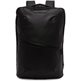 Master-piece Black Progress Coating Backpack 231401M166011