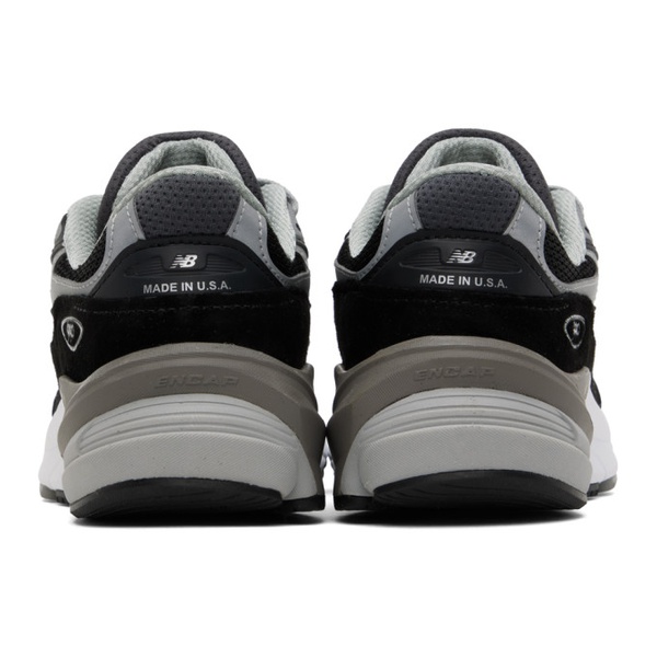 뉴발란스 뉴발란스 New Balance Black Made In USA 990v6 Sneakers 231402F128096