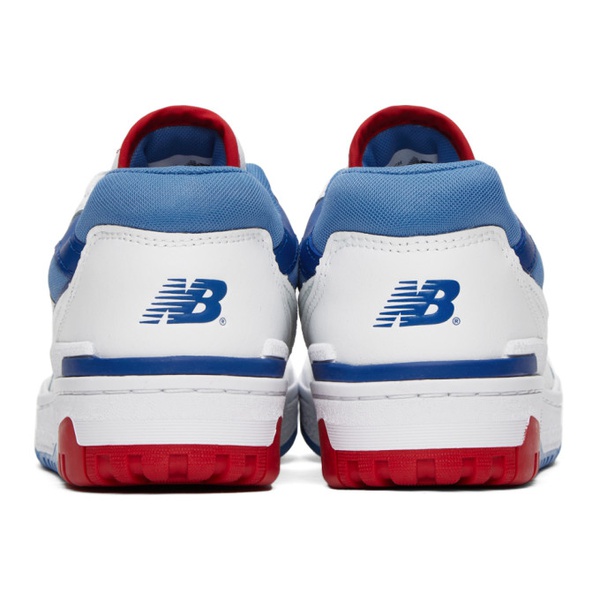 뉴발란스 뉴발란스 New Balance White & Blue 550 Sneakers 231402M237175