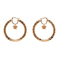베르사체 Versace Gold Greca Earrings 231404F022046