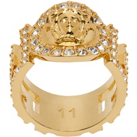 베르사체 Versace Gold Crystal La Medusa Ring 231404F024010