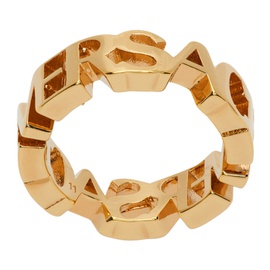 베르사체 Versace Gold Logo Ring 231404F024020