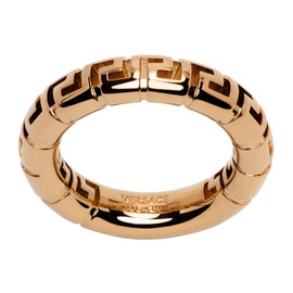 베르사체 Versace Gold Greek Key Ring 231404F024022
