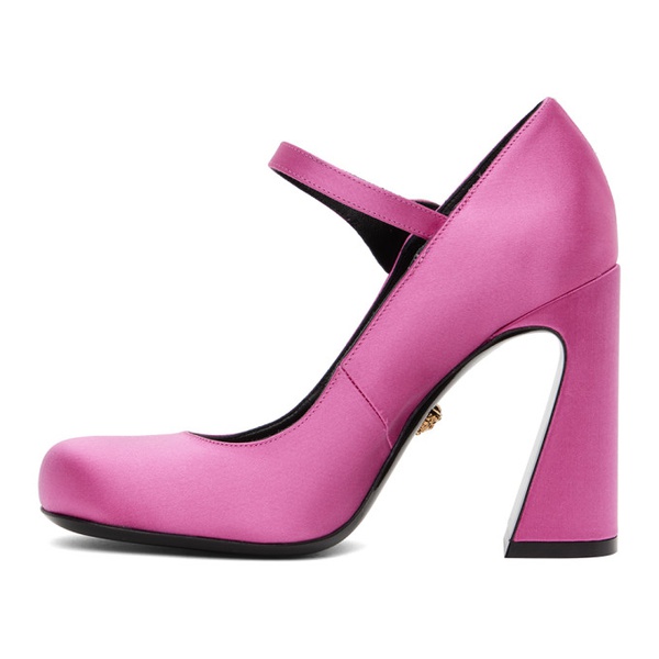베르사체 베르사체 Versace Pink Medusa Heels 231404F122004