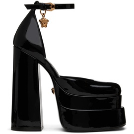 베르사체 Versace Black Aevitas Heels 231404F122013