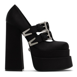 베르사체 Versace Black Aevitas Heels 231404F122062