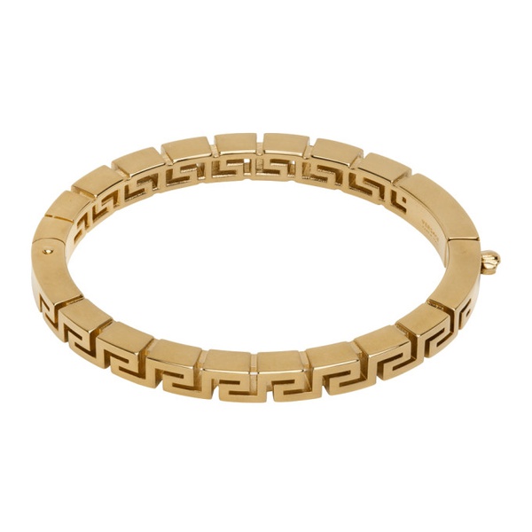 베르사체 베르사체 Versace Gold Greca Bangle Bracelet 231404M142014