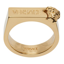 베르사체 Versace Gold Engraved Ring 231404M147004