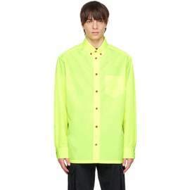 베르사체 Versace Yellow Medusa Shirt 231404M192013