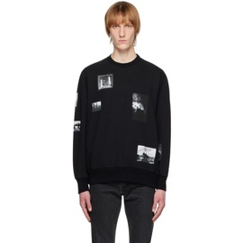 언더커버 UNDERCOVER Black Printed Sweatshirt 231414M204008