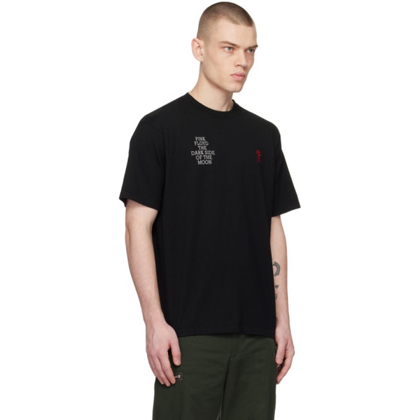  언더커버 UNDERCOVER Black Embroidered T-Shirt 231414M213064