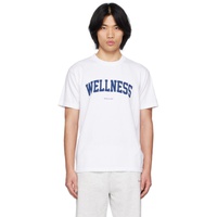 스포티 앤 리치 Sporty & Rich White Wellness Ivy T-Shirt 231446M213037