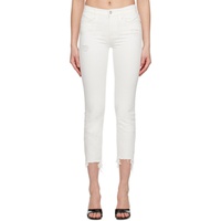 FRAME White Le High Straight Jeans 231455F069082