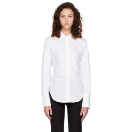 FRAME White Lace-Up Shirt 231455F109006