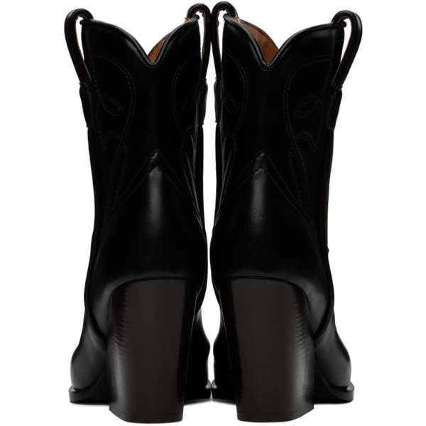 스텔라 맥카트니 스텔라 맥카트니 Stella McCartney Black Cowboy Ankle Boots 231471F113000