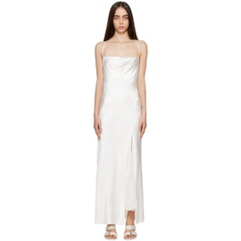 THIRD FORM White Split Slip Maxi Dress 231477F055003