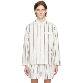 테클라 Tekla 오프화이트 Off-White Striped Pyjama Shirt 231482M218000