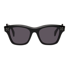 알라이아 ALAIA Black Square Petal Sunglasses 231483F005003