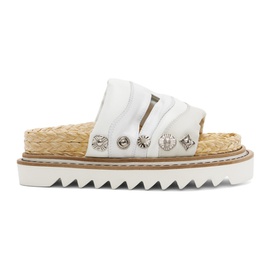 토가 풀라 토가 Toga Pulla 오프화이트 Off-White Embellished Sandals 231492F124017