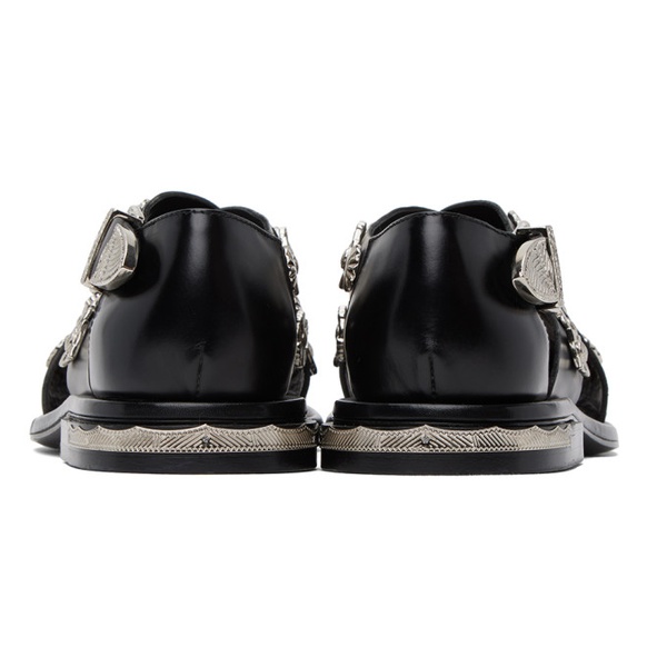  토가 풀라 토가 Toga Pulla Black Embellished Sandals 231492F124019